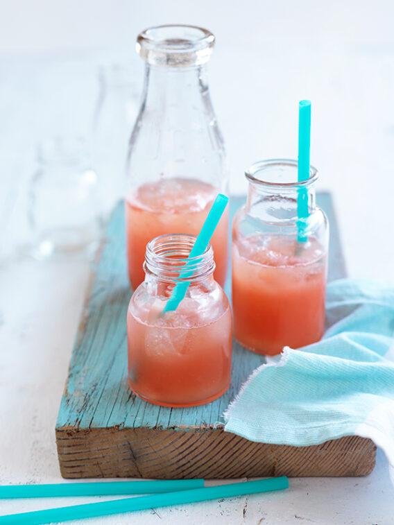 Pink Grapefruit Lemonade | The Ideas Kitchen