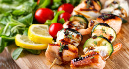 Healthy Fish Kebabs