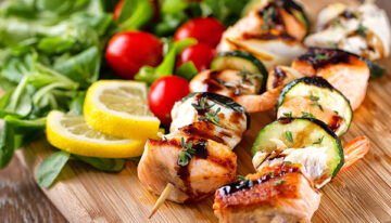 Healthy Fish Kebabs