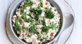 Spring Chicken and Vegetable Risotto Recipe