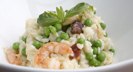 Prawn, Chorizo & Pea Risotto