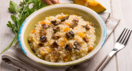 Pumpkin and Mushroom Risotto Recipe