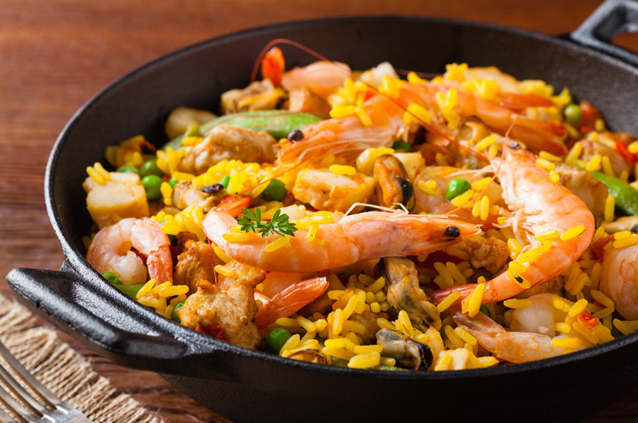 Seafood Paella The Ideas Kitchen
