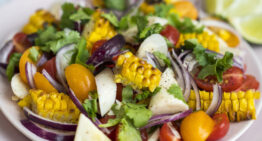 Charred Sweetcorn Salad