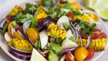 Charred Sweetcorn Salad