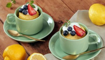 Lemon Mug Cake