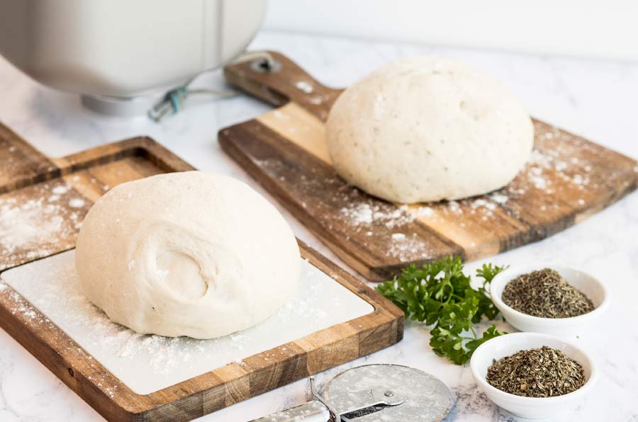 Herb Pizza Bases - Bread Maker Recipe