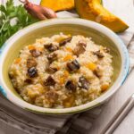 Pumpkin and Mushroom Risotto - Rice Cooker Recipe