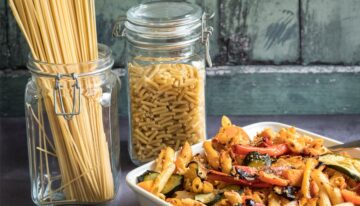 Roasted Vegetable Pasta Bake