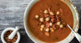 Chorizo and Chickpea Soup