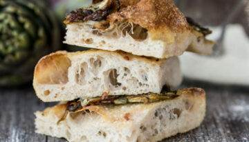 Artichoke & Olive Focaccia