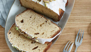 Almond & Pistachio Spice Cake