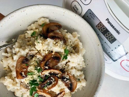 Slow cooker mushroom shop risotto