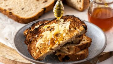 Homemade Cinnamon Fruit Bread