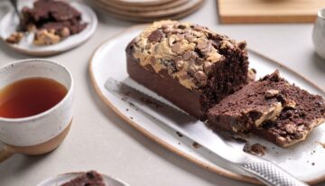 Chocolate & Peanut Butter Swirl Loaf