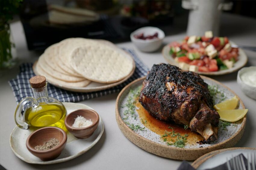 Greek Style Lamb Roast | The Ideas Kitchen