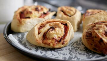 Ham and Cheese Scrolls