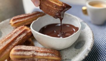 Churros with Cinnamon Sugar & Dipping Chocolate