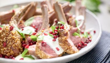 Lamb Chops with Dukkah Crust