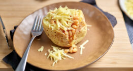 Air Fry Style Jacket Potato with Baked Beans