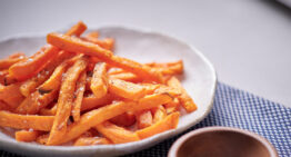 Air Fry Style Salt & Pepper Sweet Potato Fries