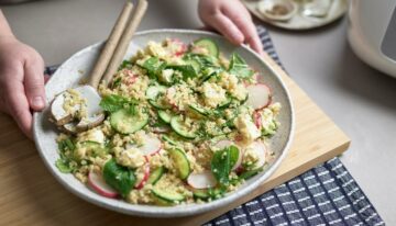 Quinoa and Cucumber Salad