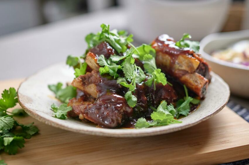 Slow Cooked Beef Ribs The Ideas Kitchen