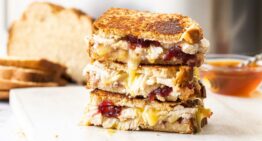 Honey Oat Bread – Turkey Brie & Cranberry Sandwich