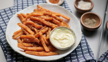 Air Fry Style Paprika Sweet Potato Fries