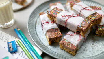 Chocolate Coated Flapjacks