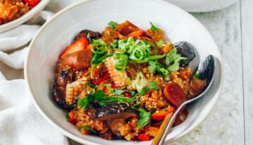 One-Pot Vegan Sticky Rice