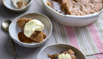 Self-Saucing Christmas Pudding