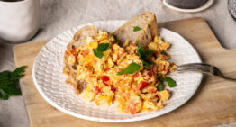 Microwave Shakshuka Scramble