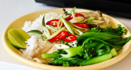 Steamed Fish Thai Green Curry