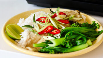 Steamed Fish Thai Green Curry